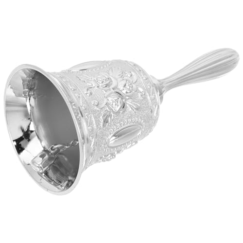 CLISPEED Kleine Dekorative Glocke aus Zinklegierung Ergonomischer Griff Vielseitig Einsetzbar für Schule Restaurant und Kreative Dekoration Langlebiges Design CLISPEED Kleine Dekorative Glocke aus Zinklegierung Ergonomischer Griff Vielseitig Einsetzbar für Schule Restaurant und Kreative Dekoration Langlebiges Design von CLISPEED