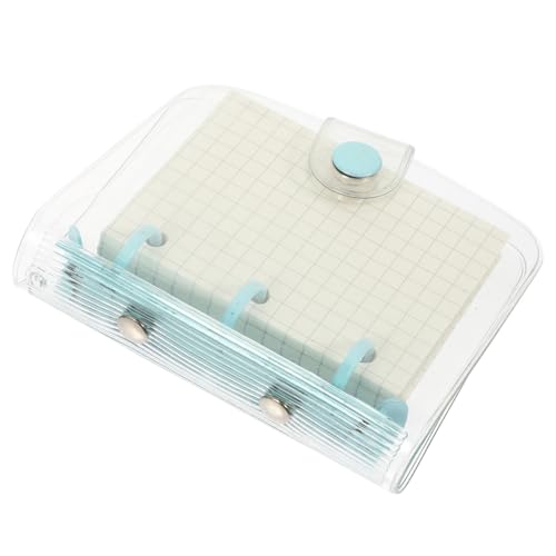CLISPEED Kleines Ringbuch Notizbuch Transparentes Mini Scrapbook Tragbares Dekoratives Schüler Notizblock für Schule Alltag CLISPEED Kleines Ringbuch Notizbuch Transparentes Mini Scrapbook Tragbares Dekoratives Schüler Notizblock für Schule Alltag von CLISPEED