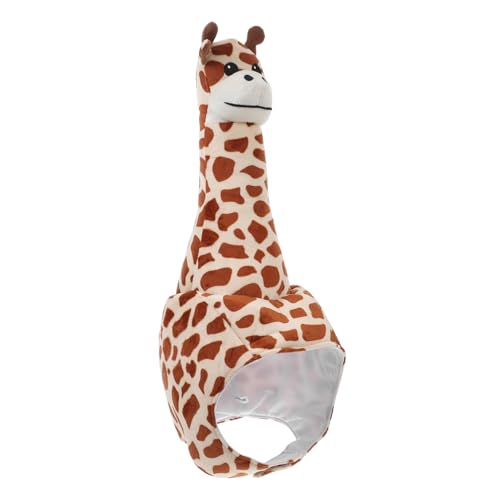 CLISPEED Kostüm Partyhut Giraffenform Plüsch Tierhut Karneval Foto Requisite Unisex für Mottofeier CLISPEED Kostüm Partyhut Giraffenform Plüsch Tierhut Karneval Foto Requisite Unisex für Mottofeier von CLISPEED