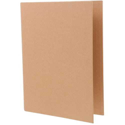 CLISPEED Kraftpapier Binder Vintage Stil Ringbuch mit Löchern Langlebiges Leichtes Notizbuch Cover für Schule und Büro Ästhetischer Ordner für Sichere Aufbewahrung und Einfache Handhabung CLISPEED Kraftpapier Binder Vintage Stil Ringbuch mit Löchern Langlebiges Leichtes Notizbuch Cover für Schule und Büro Ästhetischer Ordner für Sichere Aufbewahrung und Einfache Handhabung von CLISPEED