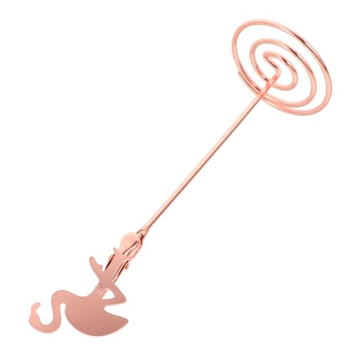 CLISPEED Kreativer Flamingo Tischkartenhalter mit Stabilem Sockel Niedlicher Foto und Memo Clip für Hochzeit Party Büro und Restaurant Multifunktionaler Kartenhalter für Tischnummern und CLISPEED Kreativer Flamingo Tischkartenhalter mit Stabilem Sockel Niedlicher Foto und Memo Clip für Hochzeit Party Büro und Restaurant Multifunktionaler Kartenhalter für Tischnummern und von CLISPEED