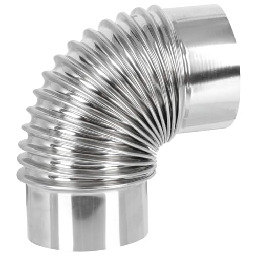 CLISPEED Küchenentlüftungsschläuche edelstahlrohr edelstahrohr auspuffrohr abluftkanal auspuff pfeife Schornstein für einen Holzofen Luftschlauch Entlüftungsschlauch Rostfreier Stahl Silver CLISPEED Küchenentlüftungsschläuche edelstahlrohr edelstahrohr auspuffrohr abluftkanal auspuff pfeife Schornstein für einen Holzofen Luftschlauch Entlüftungsschlauch Rostfreier Stahl Silver von CLISPEED