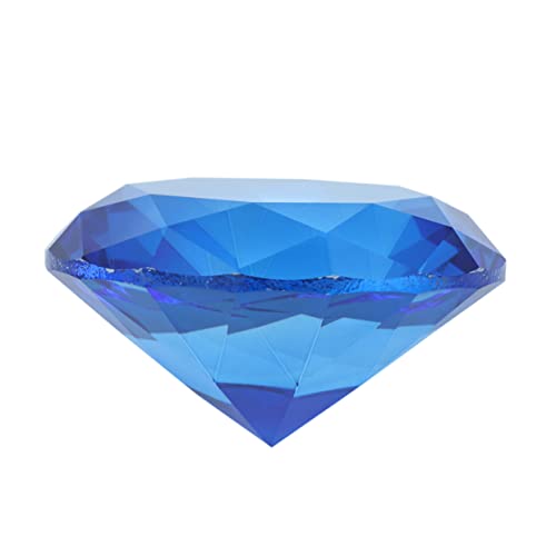 CLISPEED Künstlicher Kristalldiamant Blau Dekoratives Ornament für Hochzeiten Brautpartys und Heimdekoration für Romantische Anlässe und Stilvolle Tischdeko CLISPEED Künstlicher Kristalldiamant Blau Dekoratives Ornament für Hochzeiten Brautpartys und Heimdekoration für Romantische Anlässe und Stilvolle Tischdeko von CLISPEED