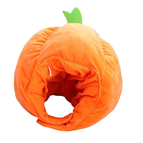 CLISPEED Kürbis Kopfbedeckung Halloween Kostüm Zubehör Verstellbar Für Erwachsene Party Dress Up Accessoire Orange von CLISPEED