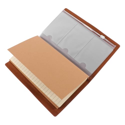 CLISPEED Leder Notizbuch Reiseplaner Tagebuch Hochwertiges Glattes Schreibpapier Leichtes Tragbares Notizheft für Studenten Reisende Büro und Schule Stilvolles Praktisches Planer Notizbuch CLISPEED Leder Notizbuch Reiseplaner Tagebuch Hochwertiges Glattes Schreibpapier Leichtes Tragbares Notizheft für Studenten Reisende Büro und Schule Stilvolles Praktisches Planer Notizbuch von CLISPEED