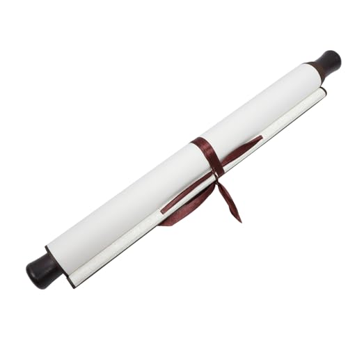 CLISPEED Leere Chinesische Kalligraphie Papierrolle Hochwertigem Xuan Papier Hängende Schriftrolle für Malerei Schreiben Wanddekoration Wohnzimmer und Büro von CLISPEED