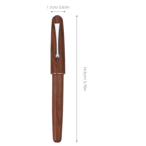 CLISPEED Leichter Tragbarer Füllfederhalter aus Langlebigem Holz mit Ergonomischem Design Feiner Feder für Flüssiges Schreiben für Schule Büro und Kalligraphie anfänger CLISPEED Leichter Tragbarer Füllfederhalter aus Langlebigem Holz mit Ergonomischem Design Feiner Feder für Flüssiges Schreiben für Schule Büro und Kalligraphie anfänger von CLISPEED