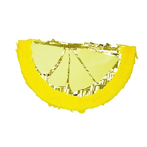 CLISPEED Limonenförmige Pinata Füllbare Dekoration für Geburtstagsfeiern Festlichkeiten und Feiertage Süßigkeiten und Kleine Spielzeuge Befüllen CLISPEED Limonenförmige Pinata Füllbare Dekoration für Geburtstagsfeiern Festlichkeiten und Feiertage Süßigkeiten und Kleine Spielzeuge Befüllen von CLISPEED