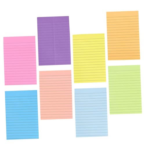 CLISPEED Linierte Selbstklebende Haftnotizen mit Starker Klebkraft Abreißbare Memo Pads für Büro und Zuhause Praktische Notizzettel zum Beschriften und Organisieren von To Do Listen CLISPEED Linierte Selbstklebende Haftnotizen mit Starker Klebkraft Abreißbare Memo Pads für Büro und Zuhause Praktische Notizzettel zum Beschriften und Organisieren von To Do Listen von CLISPEED