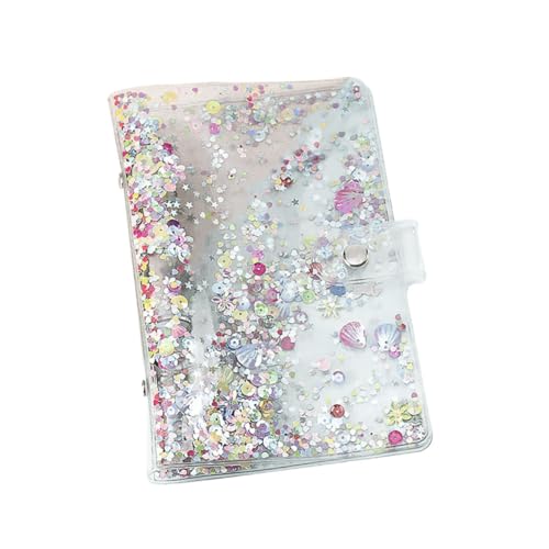 CLISPEED Loseblatt Ordner Hülle mit Pailletten Transparente Binder Notizbuch Schutzhülle Leicht Handlich Geeignet für Büro Schule und Persönliches Scrapbook Langlebig und Modisch CLISPEED Loseblatt Ordner Hülle mit Pailletten Transparente Binder Notizbuch Schutzhülle Leicht Handlich Geeignet für Büro Schule und Persönliches Scrapbook Langlebig und Modisch von CLISPEED