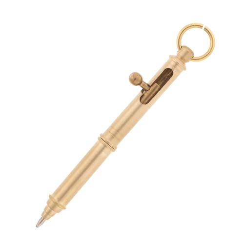 CLISPEED Messing Kugelschreiber Vintage Gel Pen Glattes Schreiben Smudge Eleganter Retro Stift Büro Stilvoll für Arbeit und Alltag CLISPEED Messing Kugelschreiber Vintage Gel Pen Glattes Schreiben Smudge Eleganter Retro Stift Büro Stilvoll für Arbeit und Alltag von CLISPEED