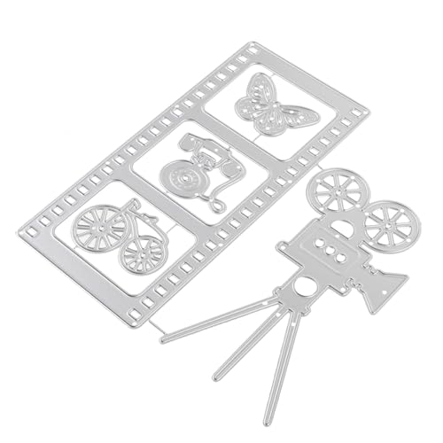 CLISPEED Metall Stanzschablone Kamera Stanzform aus Kohlenstoffstahl DIY Basteln Prägeschablone für Scrapbooking Karten Deko Zubehör für Kreative Papierkunst Handwerk CLISPEED Metall Stanzschablone Kamera Stanzform aus Kohlenstoffstahl DIY Basteln Prägeschablone für Scrapbooking Karten Deko Zubehör für Kreative Papierkunst Handwerk von CLISPEED