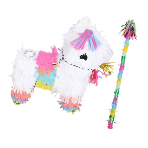 CLISPEED Mini Alpaka Pinata Partyspiel Teilig mit Niedliche Tierform Pinata Deko für Kindergeburtstag Festival Geschenkbox zum Befüllen Indoor Outdoor Feier von CLISPEED