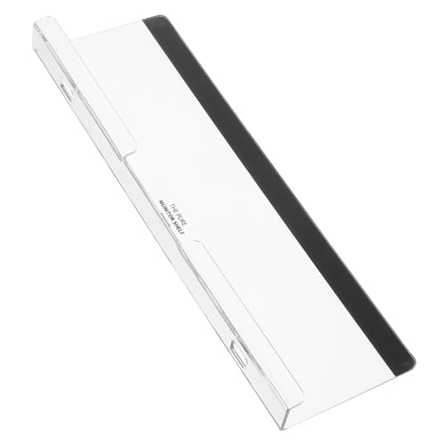 CLISPEED Monitor Memo Board Notizhalter Transparent Stabil Robust für Computermonitor Büro Schreibtisch Organizer Platzsparend Kratzfest mit Abgerundeten Kanten zur Memoablage CLISPEED Monitor Memo Board Notizhalter Transparent Stabil Robust für Computermonitor Büro Schreibtisch Organizer Platzsparend Kratzfest mit Abgerundeten Kanten zur Memoablage von CLISPEED