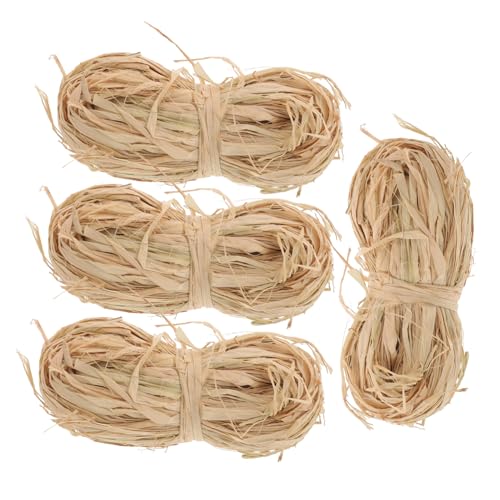 CLISPEED Natürliche Raffia Bänder Vielseitig Einsetzbar für Blumensträuße Geschenkverpackung und Bastelprojekte Rustikale Dekoration Geeignet für Hochzeit Party und Heimdeko CLISPEED Natürliche Raffia Bänder Vielseitig Einsetzbar für Blumensträuße Geschenkverpackung und Bastelprojekte Rustikale Dekoration Geeignet für Hochzeit Party und Heimdeko von CLISPEED