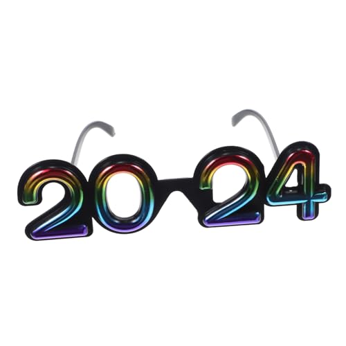 CLISPEED Neue Jahr Party Brille Bunte Lustige Tanzbrille Foto Requisite Dekoratives Kunststoffbrille für Festival Events CLISPEED Neue Jahr Party Brille Bunte Lustige Tanzbrille Foto Requisite Dekoratives Kunststoffbrille für Festival Events von CLISPEED