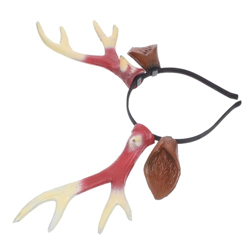 CLISPEED Niedliches Antler Headpiece für Erwachsene Braunes Deer Antlers Headband für Cosplay Fotografie Feiertagsfeiern und Themenpartys CLISPEED Niedliches Antler Headpiece für Erwachsene Braunes Deer Antlers Headband für Cosplay Fotografie Feiertagsfeiern und Themenpartys von CLISPEED