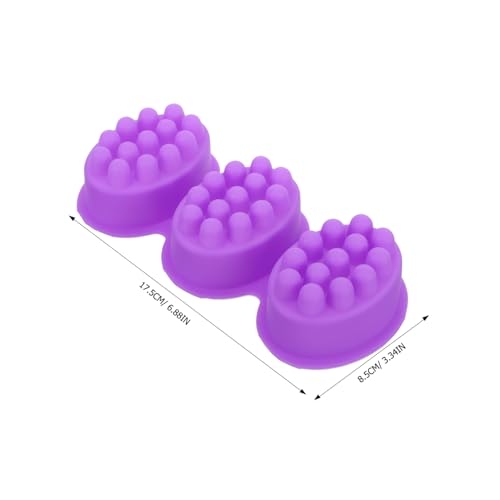 CLISPEED Ovales Silikon Seifenform Massage Design Fach DIY Seifenherstellung Antihaft Silikonform für Handgemachte Seifen Kerzen Lotion Bars Entspannende Massagefunktion für Hautpflege CLISPEED Ovales Silikon Seifenform Massage Design Fach DIY Seifenherstellung Antihaft Silikonform für Handgemachte Seifen Kerzen Lotion Bars Entspannende Massagefunktion für Hautpflege von CLISPEED