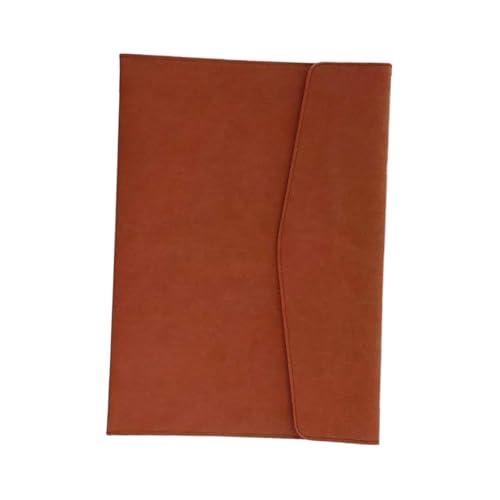 CLISPEED PU Business Dokumententasche Große Kapazität Robustes Kunstleder Leichter Organizer für Akten für Büro und Geschäftsunterlagen Elegante Mappe ohne Reißverschluss Braun CLISPEED PU Business Dokumententasche Große Kapazität Robustes Kunstleder Leichter Organizer für Akten für Büro und Geschäftsunterlagen Elegante Mappe ohne Reißverschluss Braun von CLISPEED