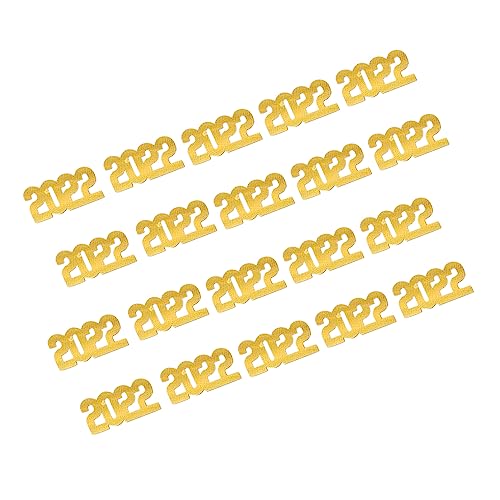 CLISPEED Packungen Glitzerndes Konfetti für Neujahr Dekorative Tischdeko aus Sicher und für Feierliche Anlässe Ergänzung für Ihre Partyatmosphäre CLISPEED Packungen Glitzerndes Konfetti für Neujahr Dekorative Tischdeko aus Sicher und für Feierliche Anlässe Ergänzung für Ihre Partyatmosphäre von CLISPEED