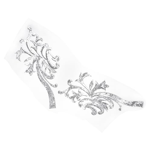 CLISPEED Pailletten Bestickte Blumen Aufnäher Handgefertigter Stoffpatch für Kleidung und DIY Silbernes Langlebig Farbecht Geeignet für Cheongsam Festliche Kleider und Bastelverzierung CLISPEED Pailletten Bestickte Blumen Aufnäher Handgefertigter Stoffpatch für Kleidung und DIY Silbernes Langlebig Farbecht Geeignet für Cheongsam Festliche Kleider und Bastelverzierung von CLISPEED