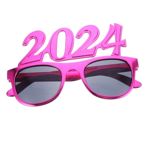 CLISPEED Partybrille in Lustige Foto Requisite Robustes Design Silvester Accessoire für Neujahrsfeier und Festliche von CLISPEED