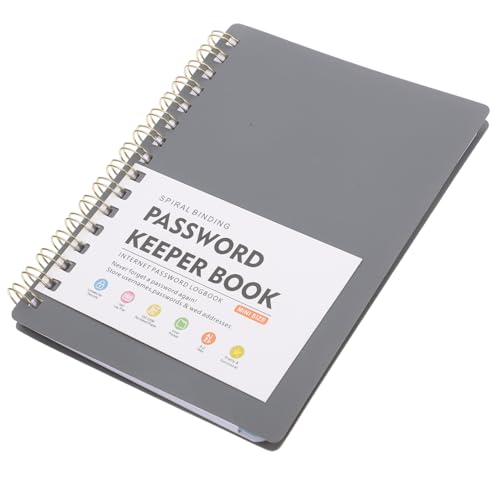 CLISPEED Passwortbuch mit Alphabetischen Tabs Tragbares Multifunktionales Notizbuch zur Sicheren Verwaltung von Website Logins für Home Office und Persönliche Nutzung CLISPEED Passwortbuch mit Alphabetischen Tabs Tragbares Multifunktionales Notizbuch zur Sicheren Verwaltung von Website Logins für Home Office und Persönliche Nutzung von CLISPEED