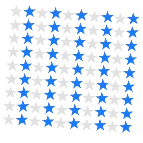 CLISPEED Pentagramm Konfetti Blau Und Silber Dekorative Mini Pailletten Für Party Geburtstag Feierlichkeiten Und Tischdeko CLISPEED Pentagramm Konfetti Blau Und Silber Dekorative Mini Pailletten Für Party Geburtstag Feierlichkeiten Und Tischdeko von CLISPEED