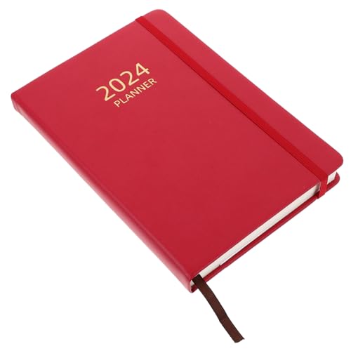CLISPEED Planer Notizbuch Rot mit Elastikband Tages und Jahresplaner für Büro und Reisen Notizblock für Tägliche Aufgabenliste und Persönliche Organisation CLISPEED Planer Notizbuch Rot mit Elastikband Tages und Jahresplaner für Büro und Reisen Notizblock für Tägliche Aufgabenliste und Persönliche Organisation von CLISPEED
