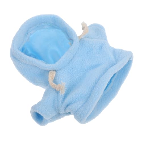 CLISPEED Plüschbär Kleidung Miniatur Hoodie Weiches Stofftier Kostüm Ersatz für Puppen Dekorative Anziehsachen Kuscheltiere von CLISPEED