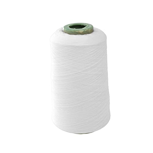 CLISPEED Polyester Nähgarn für Overlock Nähmaschinen Maschinengewinde Weiß für Sticken und Kunsthandwerk Reißfest und Abriebfest CLISPEED Polyester Nähgarn für Overlock Nähmaschinen Maschinengewinde Weiß für Sticken und Kunsthandwerk Reißfest und Abriebfest von CLISPEED