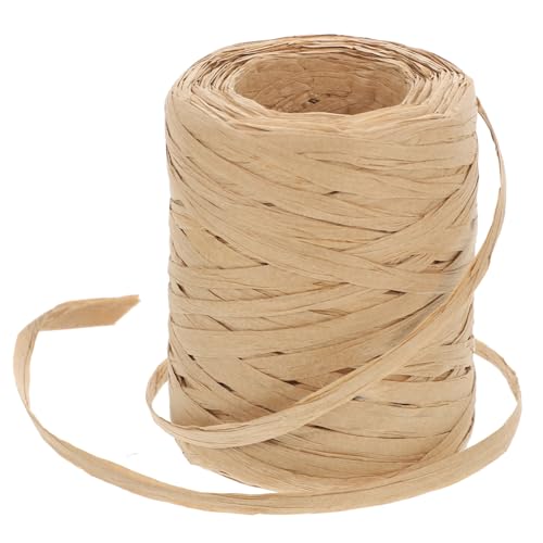CLISPEED Raffia Papierkordel Geschenkverpackung Schnur Umweltfreundlich Langlebig Dekorativ DIY Geschenkband für Bastelarbeiten und Floristik CLISPEED Raffia Papierkordel Geschenkverpackung Schnur Umweltfreundlich Langlebig Dekorativ DIY Geschenkband für Bastelarbeiten und Floristik von CLISPEED