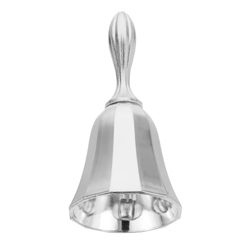 CLISPEED Retro Handheld Restaurant Glocke aus Metall Hochwertige Serviceglocke für Bar Restaurant Dekorative Tischglocke im Europäischen Langlebiges Werkzeug für Gastronomie CLISPEED Retro Handheld Restaurant Glocke aus Metall Hochwertige Serviceglocke für Bar Restaurant Dekorative Tischglocke im Europäischen Langlebiges Werkzeug für Gastronomie von CLISPEED