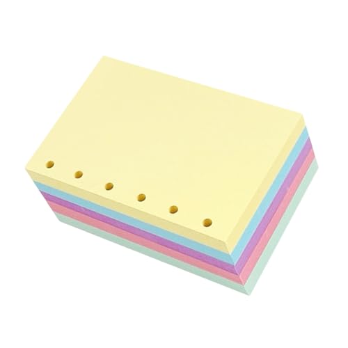 CLISPEED Ringbuch Nachfüllpapier Farbige Liniertes Notizpapier Gelocht Dickes Langlebiges Schreibpapier für Planer und Organizer Wiederbeschreibbar Vielseitig für Notizen und Skizzen CLISPEED Ringbuch Nachfüllpapier Farbige Liniertes Notizpapier Gelocht Dickes Langlebiges Schreibpapier für Planer und Organizer Wiederbeschreibbar Vielseitig für Notizen und Skizzen von CLISPEED