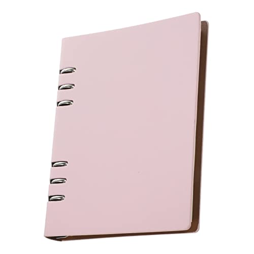 CLISPEED Ringbuch Notizbuch für Studenten Loseblatt Notizbuch mit Eleganter Abdeckung für Planung Tagebuch Kreative Notizen und Organisation ohne Druckknopf von CLISPEED