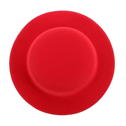 CLISPEED Rotes Lolita Mini häubchen aus Weichem Plüsch Kleine Handgefertigte Puppenhut Accessoires Gemütlicher Vielseitiger Plüschhut für Kreative DIY Dekoration und Modisches Styling CLISPEED Rotes Lolita Mini häubchen aus Weichem Plüsch Kleine Handgefertigte Puppenhut Accessoires Gemütlicher Vielseitiger Plüschhut für Kreative DIY Dekoration und Modisches Styling von CLISPEED