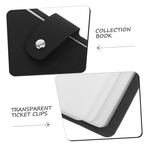 CLISPEED Schwarzes Aufbewahrungsalbum aus Weichem Kleines Büro ordner für Rechnungen Belege Quittungen und Wichtige Dokumente Transparenter Organizer für Zuhause und Büro CLISPEED Schwarzes Aufbewahrungsalbum aus Weichem Kleines Büro ordner für Rechnungen Belege Quittungen und Wichtige Dokumente Transparenter Organizer für Zuhause und Büro von CLISPEED