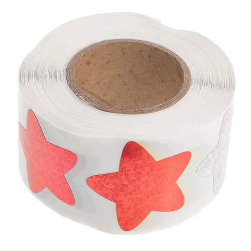 CLISPEED Selbstklebende Holografische Sternaufkleber Fünfzackige Belohnungssticker für Motivierende Belohnungsetiketten für Kindergarten und Klassenzimmer Langlebig und Vielseitig CLISPEED Selbstklebende Holografische Sternaufkleber Fünfzackige Belohnungssticker für Motivierende Belohnungsetiketten für Kindergarten und Klassenzimmer Langlebig und Vielseitig von CLISPEED