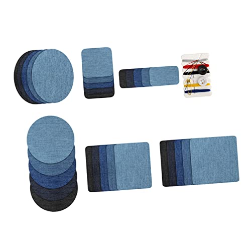 CLISPEED Selbstklebende Jeans Patches Teiliges Aufbügelbare Applikationen für Kleidung Reparatur und Dekoration von Hosen Shirts Rucksäcken Langlebig und Vielseitig Einsetzbar CLISPEED Selbstklebende Jeans Patches Teiliges Aufbügelbare Applikationen für Kleidung Reparatur und Dekoration von Hosen Shirts Rucksäcken Langlebig und Vielseitig Einsetzbar von CLISPEED