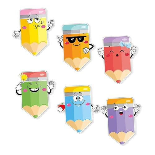 CLISPEED Selbstklebende Memo Pads mit Niedlichen Cartoon Bleistift Motiven Kreatives Notizbuch für Büro und Zuhause Vielseitige Haftnotizen für Schreibtisch Kühlschrank Wand und CLISPEED Selbstklebende Memo Pads mit Niedlichen Cartoon Bleistift Motiven Kreatives Notizbuch für Büro und Zuhause Vielseitige Haftnotizen für Schreibtisch Kühlschrank Wand und von CLISPEED
