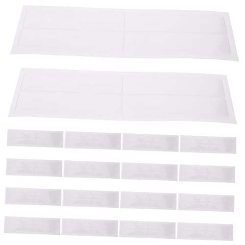 CLISPEED Selbstklebende Transparente PVC Etikettenhalter mit Label Taschen und Weißen Einlegekarten Wasserfest Robust Vielseitig für Lager Büro und Geschäftsbeschriftung CLISPEED Selbstklebende Transparente PVC Etikettenhalter mit Label Taschen und Weißen Einlegekarten Wasserfest Robust Vielseitig für Lager Büro und Geschäftsbeschriftung von CLISPEED