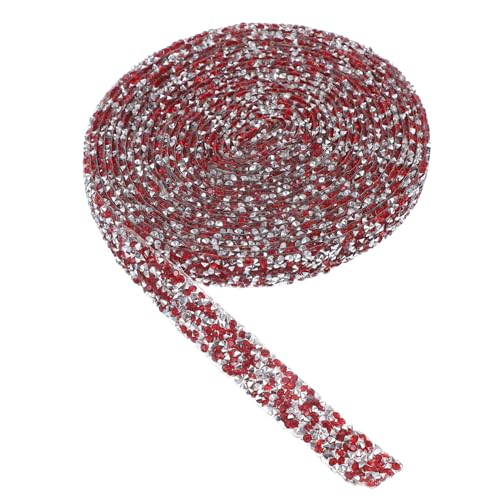 CLISPEED Selbstklebendes Strassband Breit Glitzer Diamant Schmuckband für DIY Basteln Vielseitig Einsetzbar für Kleidung Geschenkverpackung Handyhüllen und Auto Dekoration Flexibel CLISPEED Selbstklebendes Strassband Breit Glitzer Diamant Schmuckband für DIY Basteln Vielseitig Einsetzbar für Kleidung Geschenkverpackung Handyhüllen und Auto Dekoration Flexibel von CLISPEED