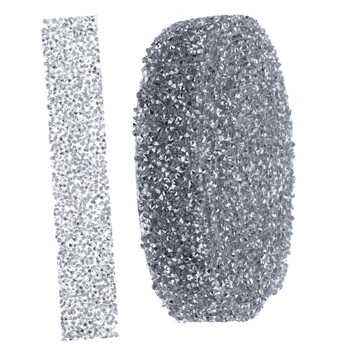 CLISPEED Selbstklebendes Strassband Breit Glitzernde Resin diamant Vielseitiges Bling Strassband für Kleidung Geschenkdekoration Handwerk und DIY Langlebig nicht Verblassend Packung CLISPEED Selbstklebendes Strassband Breit Glitzernde Resin diamant Vielseitiges Bling Strassband für Kleidung Geschenkdekoration Handwerk und DIY Langlebig nicht Verblassend Packung von CLISPEED