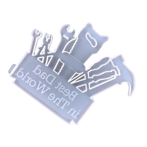 CLISPEED Silikonform Epoxidharz Türschild Anhänger DIY Bastelset Flexibles Reißfestes Material Wiederverwendbar zum Selbstgestalten von Wand und Türdekorationen zum Vatertag CLISPEED Silikonform Epoxidharz Türschild Anhänger DIY Bastelset Flexibles Reißfestes Material Wiederverwendbar zum Selbstgestalten von Wand und Türdekorationen zum Vatertag von CLISPEED