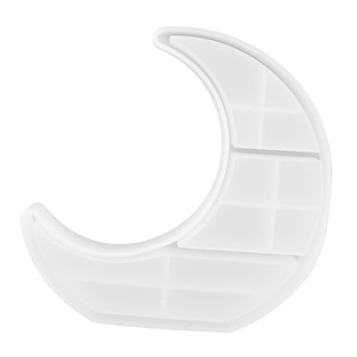 CLISPEED Silikonform Mondform Matte Silikon Tray Form für Schmuck Tablett DIY Epoxidharz Gießform Flexible Rutschfest Pflegeleicht für Kreative Dekorationen und Individuelle Geschenkideen CLISPEED Silikonform Mondform Matte Silikon Tray Form für Schmuck Tablett DIY Epoxidharz Gießform Flexible Rutschfest Pflegeleicht für Kreative Dekorationen und Individuelle Geschenkideen von CLISPEED