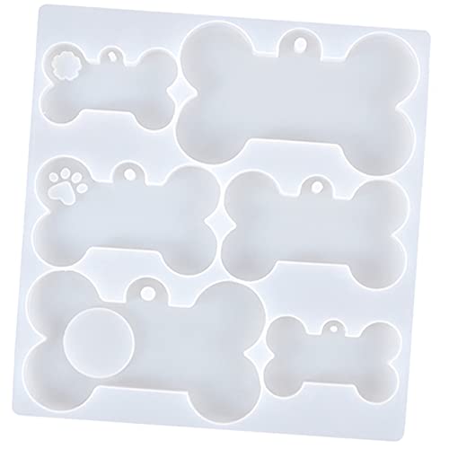 CLISPEED Silikonform für Knochenanhänger DIY Epoxidharz Gießform Vielseitig Einsetzbar für Handgefertigte Ornamente Textur und Einfache Handhabung von CLISPEED