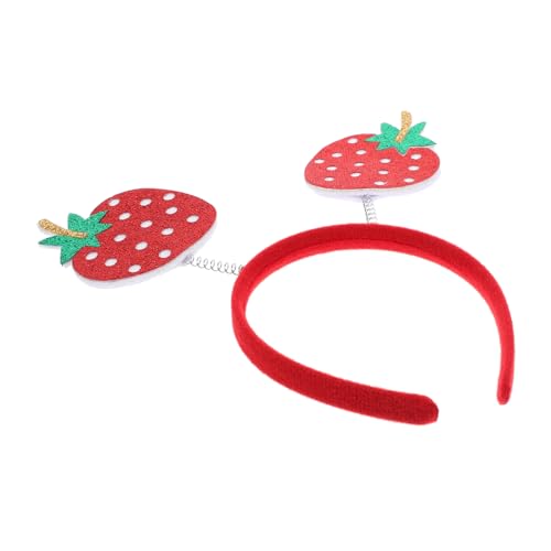 CLISPEED Simuliertes Frucht Stirnband Kopfbedeckung Strandparty Kopfbedeckung Farbiges Frucht Stirnband Frau Mini Stirnbänder Gefälschte Geburtstags Erdbeere Kopfschmuck CLISPEED Simuliertes Frucht Stirnband Kopfbedeckung Strandparty Kopfbedeckung Farbiges Frucht Stirnband Frau Mini Stirnbänder Gefälschte Geburtstags Erdbeere Kopfschmuck von CLISPEED