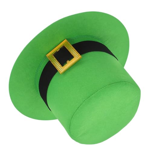 CLISPEED St. Patrick's Day Hut Irischer Partyhut Irische Themenaccessoires Irische Kultur Accessoire faltbar Ereignis Kleid St. Patricks Day Hüte Irische Hüte für Frauen Filzstoff Green CLISPEED St. Patrick's Day Hut Irischer Partyhut Irische Themenaccessoires Irische Kultur Accessoire faltbar Ereignis Kleid St. Patricks Day Hüte Irische Hüte für Frauen Filzstoff Green von CLISPEED