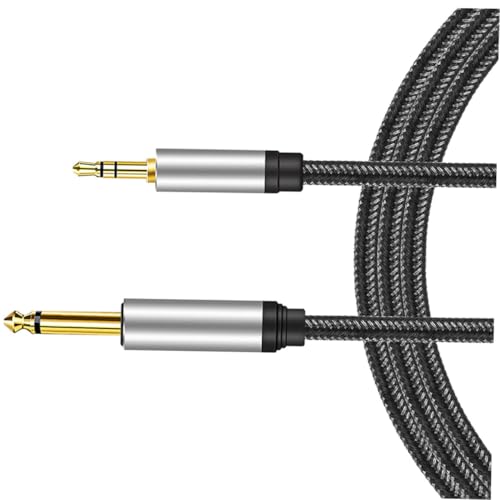 CLISPEED Stereo Audiokabel Trs zu Klinke Vergoldete Stecker Robustes Male To Male Kabel für Gitarre Bass und Gitarrekompatibel Klarer Sound ohne Verzerrung CLISPEED Stereo Audiokabel Trs zu Klinke Vergoldete Stecker Robustes Male To Male Kabel für Gitarre Bass und Gitarrekompatibel Klarer Sound ohne Verzerrung von CLISPEED