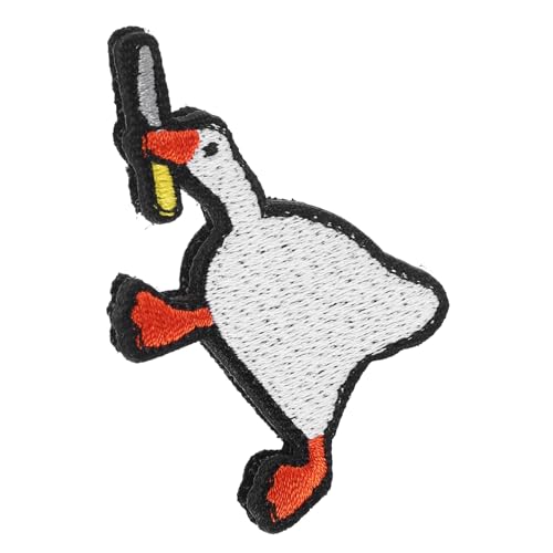 CLISPEED Taktischer Gänse Aufnäher zum Aufbügeln Bestickter Klett Patch Langlebiges Hautfreundliches Material für Jacken Shirts Hosen Praktische Kleidung Accessoires CLISPEED Taktischer Gänse Aufnäher zum Aufbügeln Bestickter Klett Patch Langlebiges Hautfreundliches Material für Jacken Shirts Hosen Praktische Kleidung Accessoires von CLISPEED